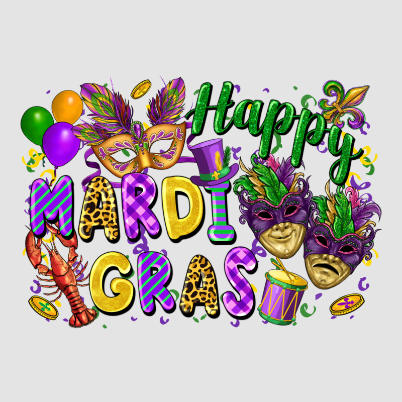 Happy Mardi Gras Premium Sweatshirt by FaDigitalArtStudio | Teevron