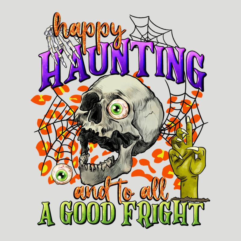 Happy Haunting And To All A Good Fright Zipper Hoodie by CowGirlArtShop | Teevron