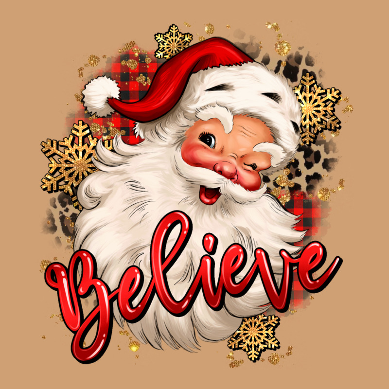 Believe Christmas Santa Claus Vintage Tee by MaliasSmallBusiness | Teevron