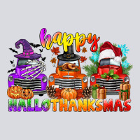 Happy Hallothanksmas Truck Zipper Hoodie | Teevron