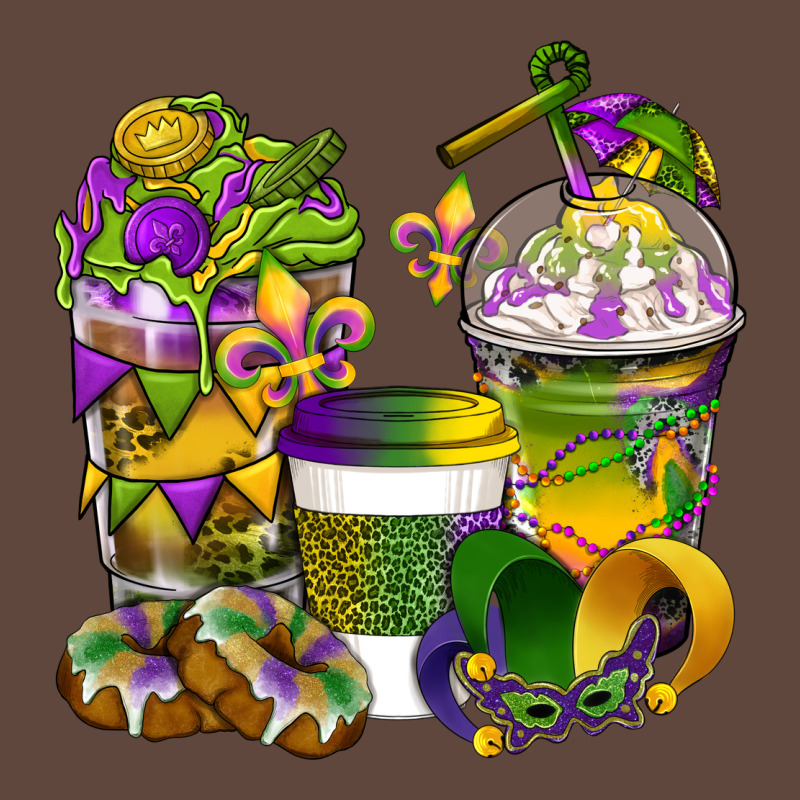 Mardi Gras Coffee Cups Classic Tee by BundleAndBundleShop | Teevron