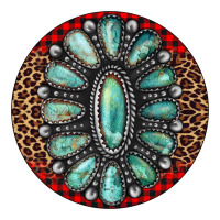 Turquoise Gemstone Christmas Ornament Premium Tee | Teevron
