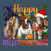 Happy Hallothanksmas Goats Urban Heavy Tee | Teevron