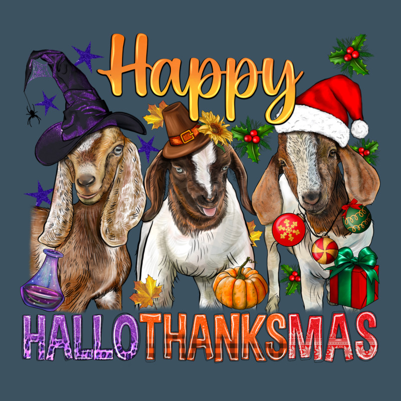 Happy Hallothanksmas Goats Urban Heavy Tee by BundleAndBundleShop | Teevron