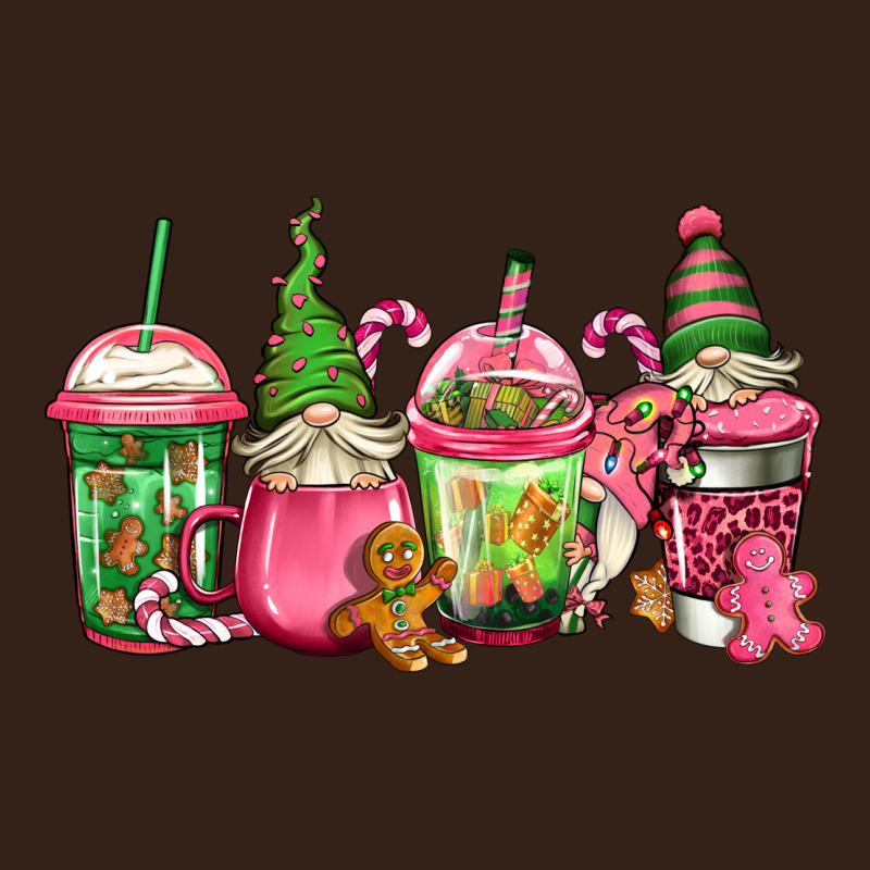 Pink Christmas Gnomes Coffee Cups Heavy Core Tee by Jasminsmagicworld | Teevron
