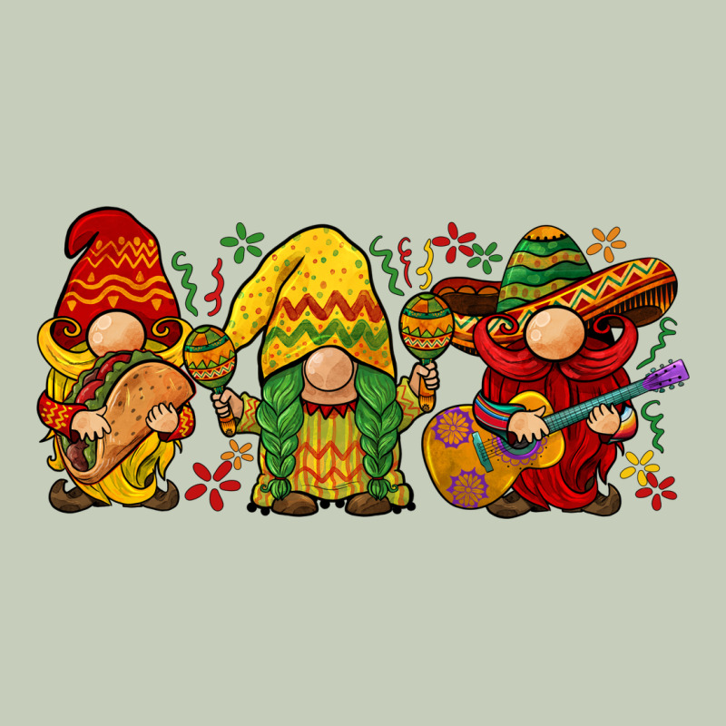 Cinco De Mayo Gnomies Long Sleeve Tee by BarkalooDesign | Teevron