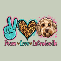 Peace Love Labradoodle Ladies Tee | Teevron