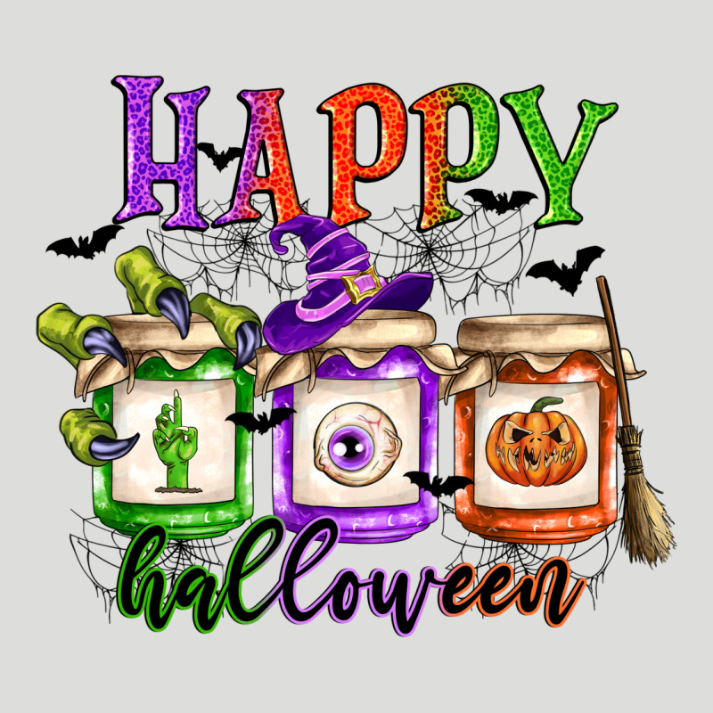 Happy Halloween Jars Zipper Hoodie by CowGirlArtShop | Teevron
