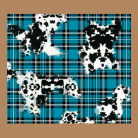 Winter Plaid And Cowhide Pattern Long Sleeve Tee | Teevron