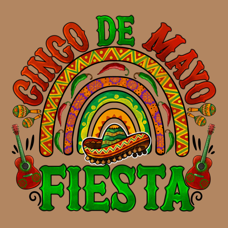 Cinco De Mayo Fiesta Rainbow Long Sleeve Tee by BarkalooDesign | Teevron