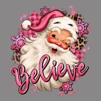 Believe Pink Christmas Santa Claus Vintage Tee | Teevron