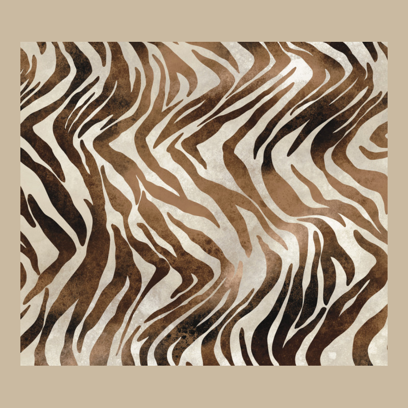 Brown Zebra Long Sleeve Tee by BarkalooDesign | Teevron