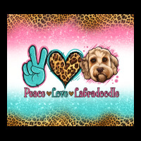 Peace Love Labradoodle Ladies Tee | Teevron