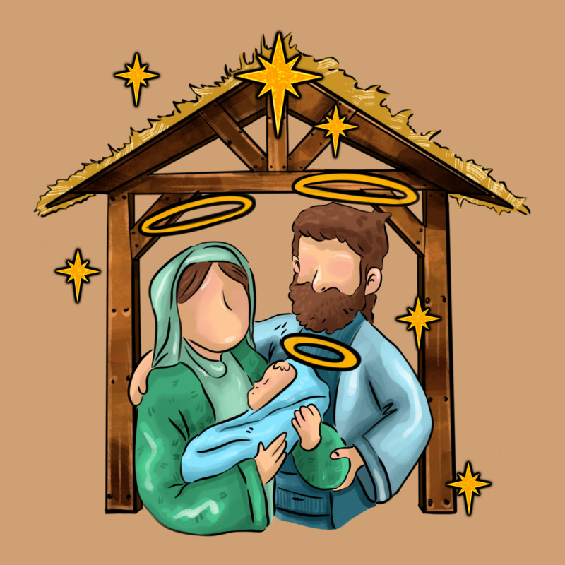 Jesus Newborn Oh Holy Night Vintage Tee by MaliasSmallBusiness | Teevron