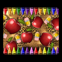 Teacher Crayons And Apples Premium Tee | Teevron