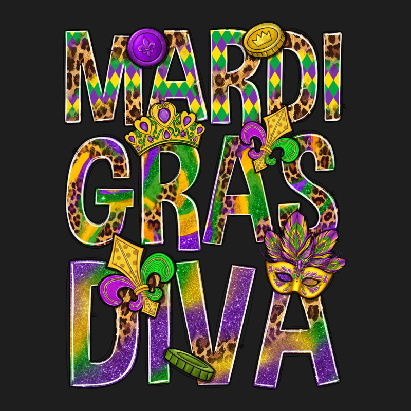 Mardi Gras Diva Classic Tee by BundleAndBundleShop | Teevron