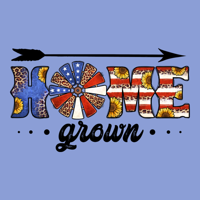 Home Grown American Flag Windmill Long Sleeve Tee by Jasminsmagicworld | Teevron
