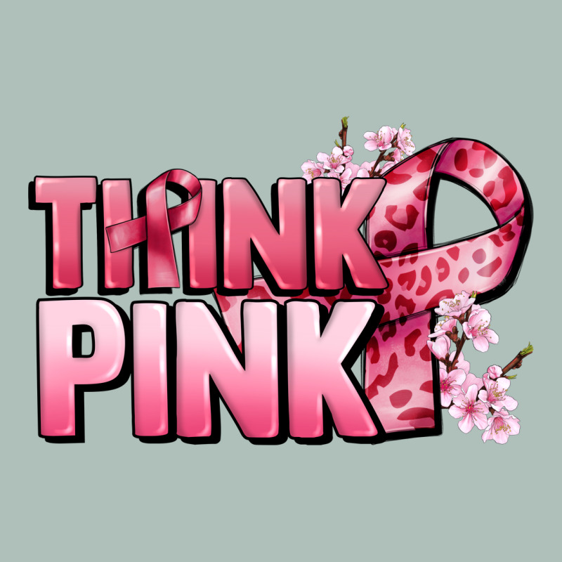 Think Pink Cancer Awareness Heavyweight Hoodie by FaDigitalArtStudio | Teevron