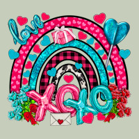Xo Xo Rainbow Valentine Ladies Tee | Teevron