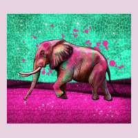 Colorful Elephant Ladies Tee | Teevron