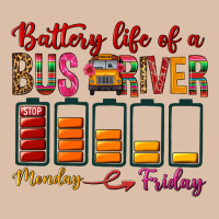 Battery Life Of A Bus Driver Urban Heavy Tee | Teevron