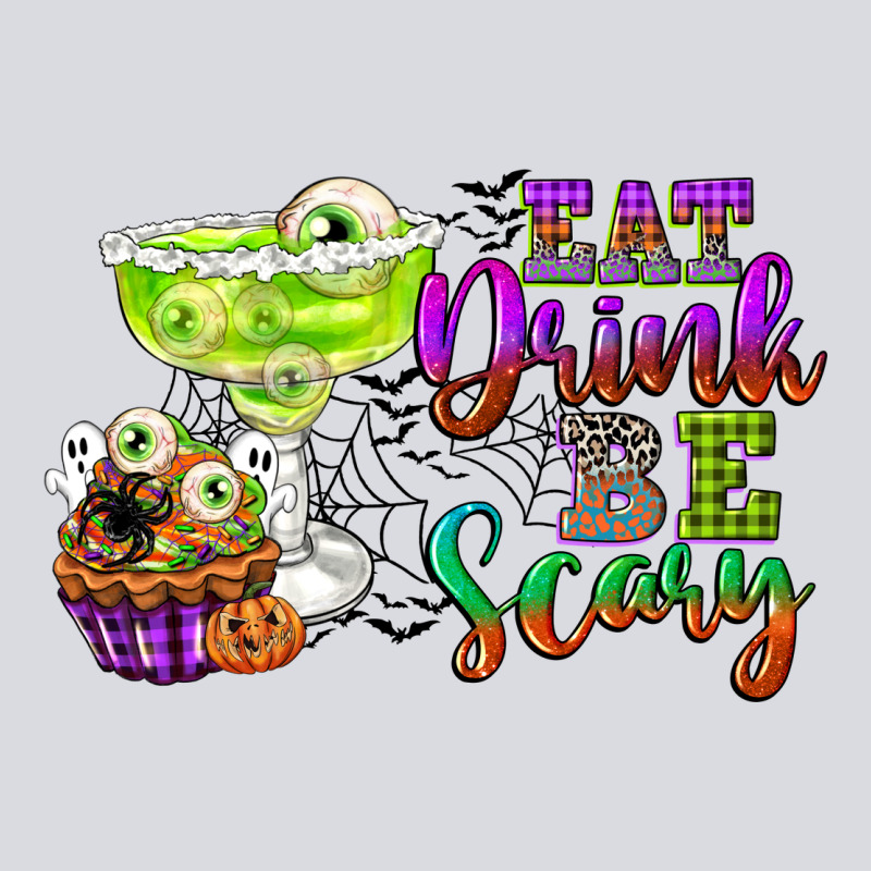 Eat Drink And Be Scary Zipper Hoodie by CowGirlArtShop | Teevron