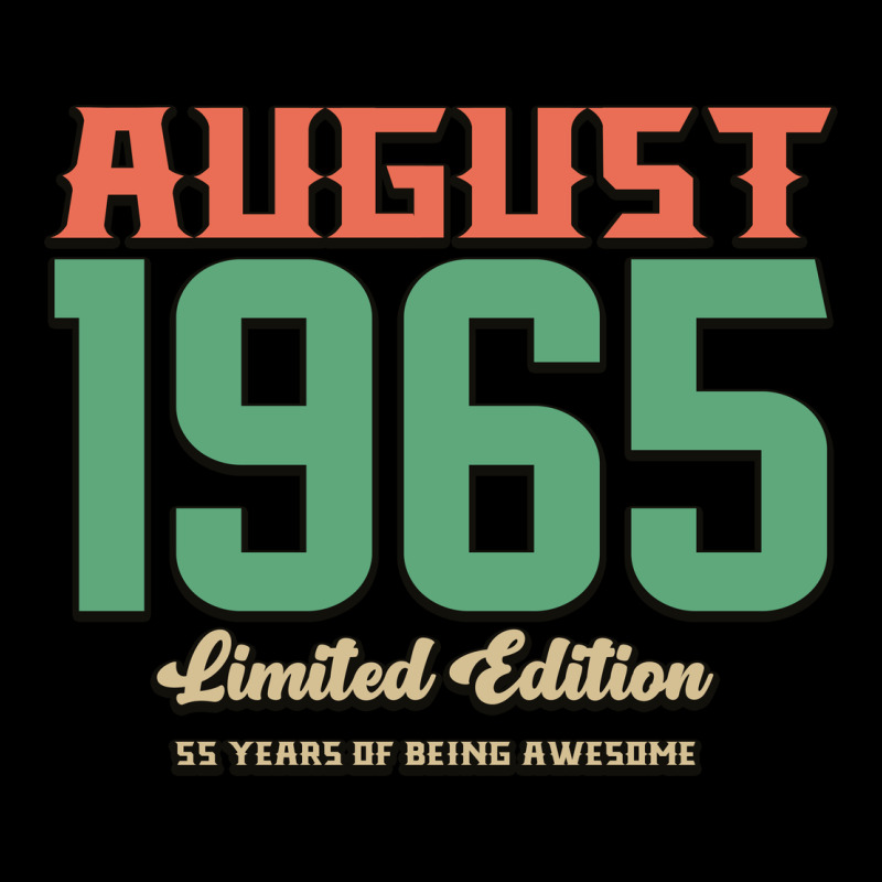 August 1965 Limited Edition 55 Years Of Being Awesome Heavyweight Sweatshirt by Bettercallsaul | Teevron