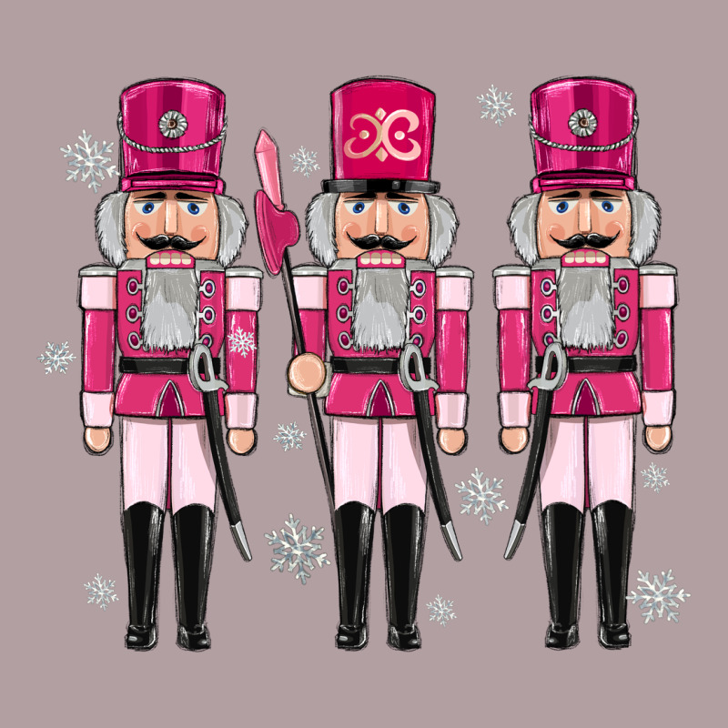 Pink Nutcrackers Vintage Hoodie by MaliasSmallBusiness | Teevron