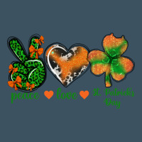 Peace Love St.patrick's Day Urban Heavy Tee | Teevron