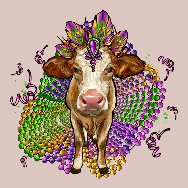 Simmental Mardi Gras Premium Hoodie by OliviaCreatesArt | Teevron
