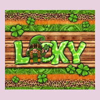St Patricks Lucky Gnome Ladies Tee | Teevron