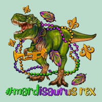 Mardi Saurus Rex Olivia Premium Hoodie | Teevron