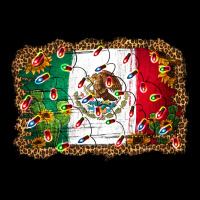 Christmas Lights Mexican Flag Ladies Tee | Teevron
