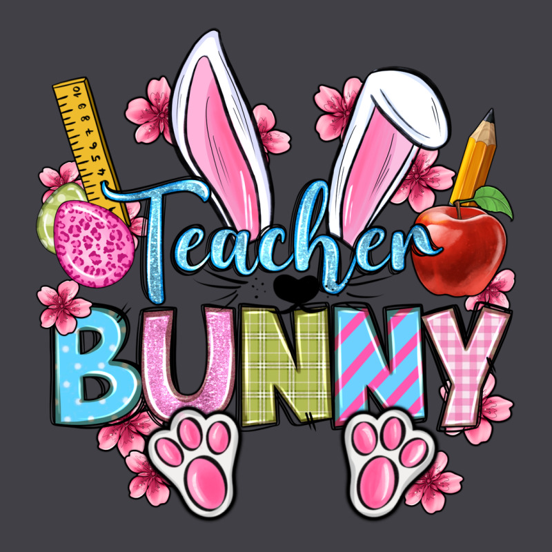 Easter Teacher Bunny Heavyweight Hoodie by OliviaCreatesArt | Teevron