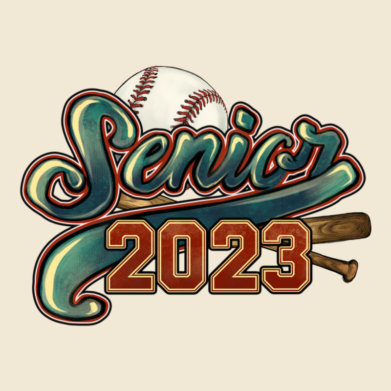 Senior 2023 Baseball Ladies Tee by NancyCooperArtShop | Teevron