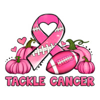 tackle cancer pumpkins football and ribbon breast cancer awareness | Teevron