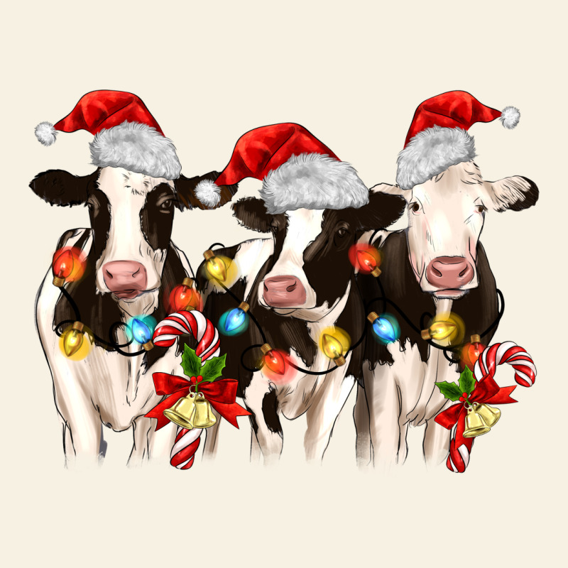 Christmas Three Cows Vintage Tee by MaliasSmallBusiness | Teevron