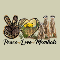 Peace Love Meerkats Heavy Core Tee | Teevron