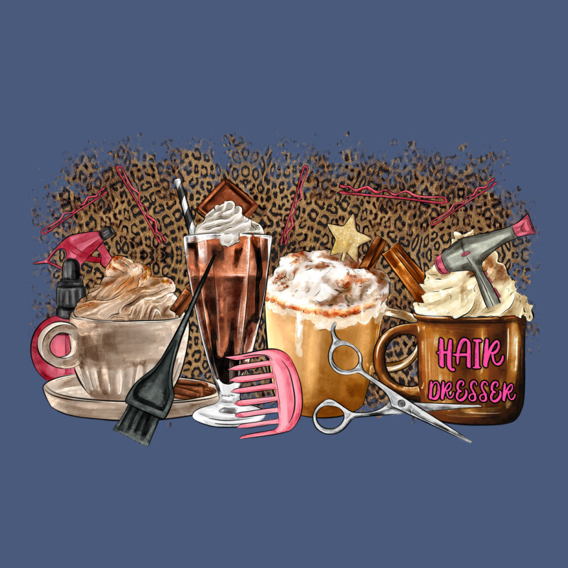 Hair Dresser Coffee Cups Vintage Hoodie by MaliasSmallBusiness | Teevron
