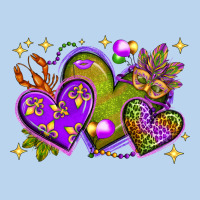 Mardi Gras Hearts Classic Tee | Teevron