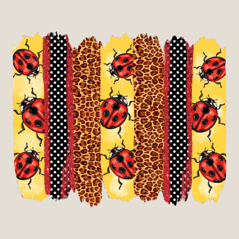 Ladybug  Brushstrokes Heavy Core Tee by BarkalooDesign | Teevron
