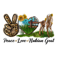 Peace Love Nubian Goat | Teevron