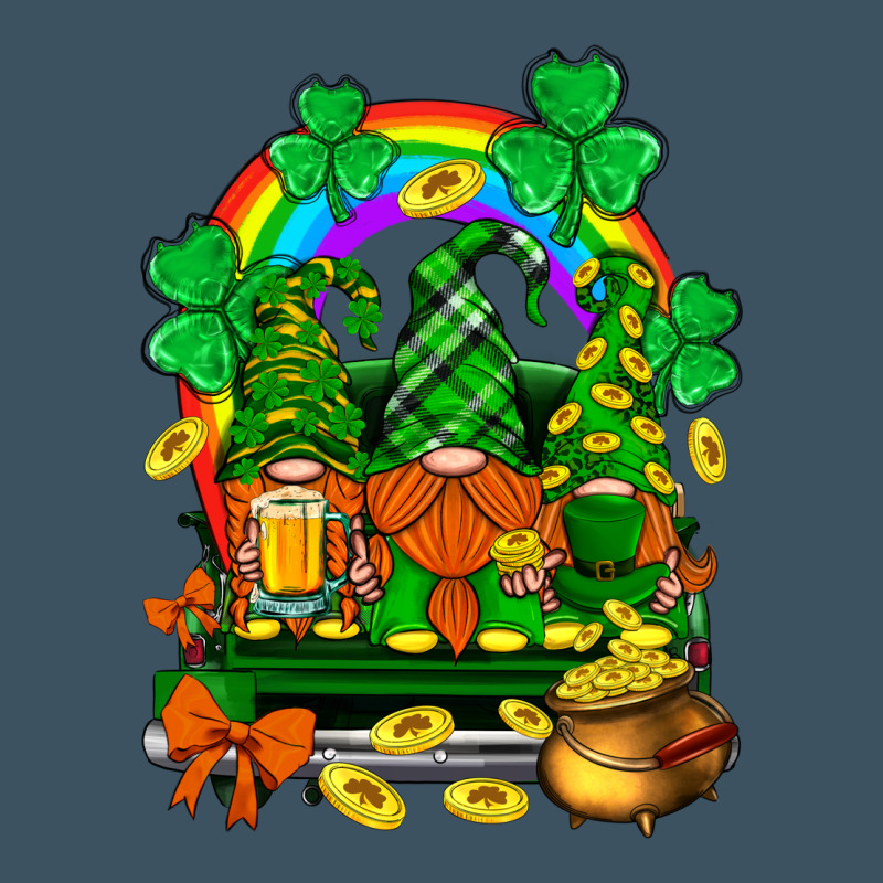 St. Patricks Gnomes Truck With Rainbow Urban Heavy Tee by BundleAndBundleShop | Teevron