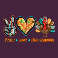 Peace Love Thanksgiving Premium Tee | Teevron