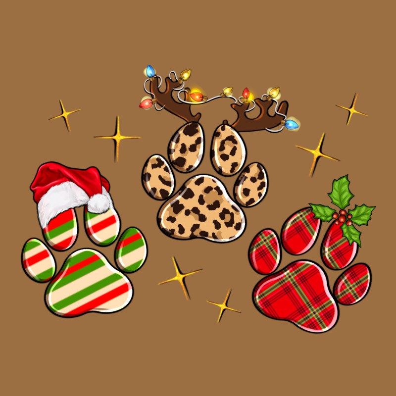 Christmas Paws Vintage Tee by MaliasSmallBusiness | Teevron