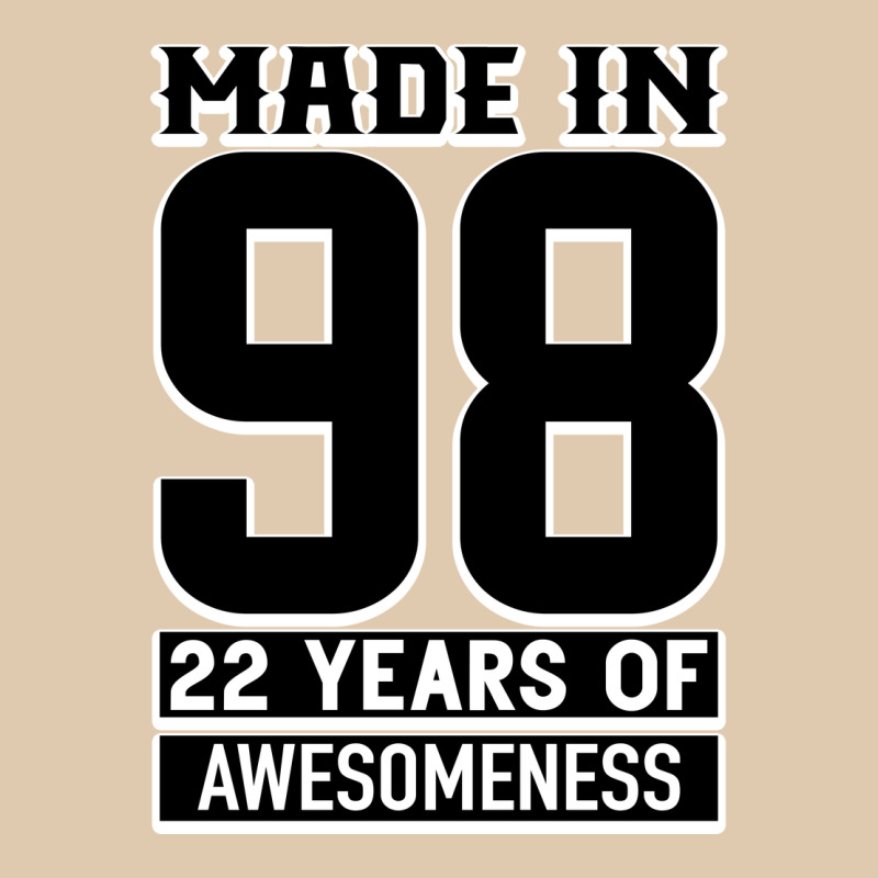 Made In 98 22 Years Of Awesomeness Heavyweight Sweatshirt by Bettercallsaul | Teevron