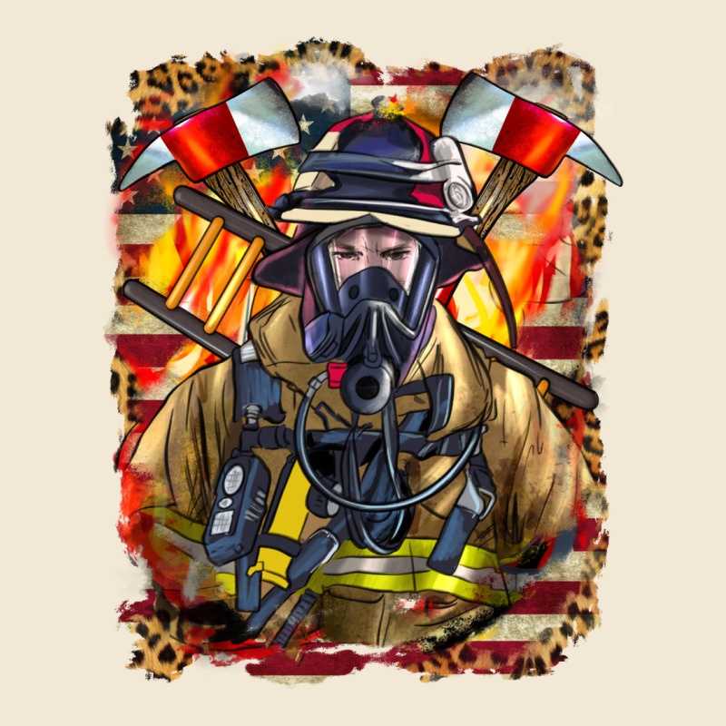 Firefighter Axe And Ladder Premium Tee by LillyAllenDesigns | Teevron