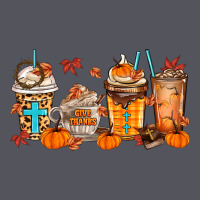 Give Thanks Coffee Cups Vintage Hoodie | Teevron