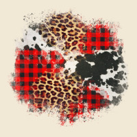 Leopard Cowhide Christmas Plaid Patches Premium Tee | Teevron