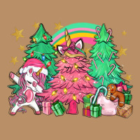 Unicorn Christmas Trees Vintage Hoodie | Teevron
